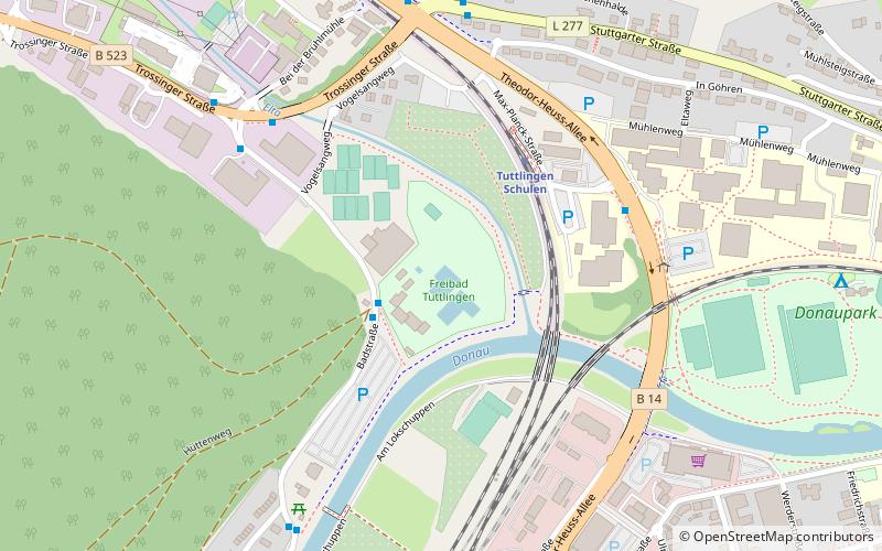 Freibad Tuttlingen location map