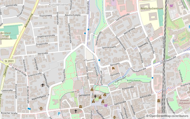 Luginsland location map