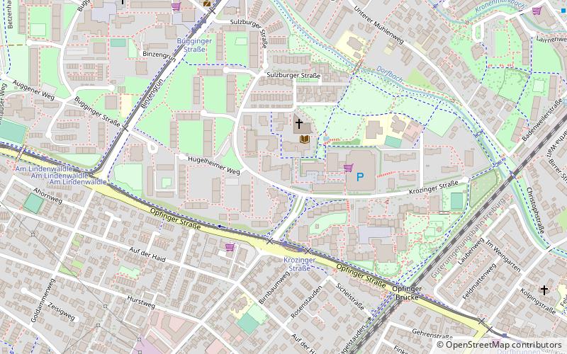 Weingarten location map