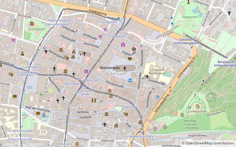 Altstadt location map