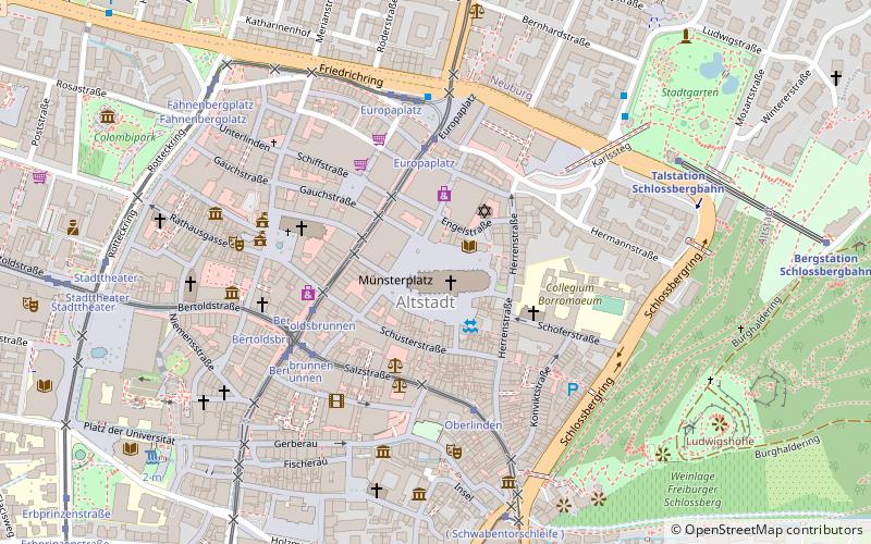Münstermarkt location map