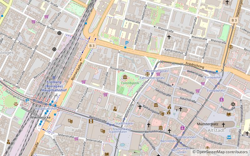 Colombischlössle location map
