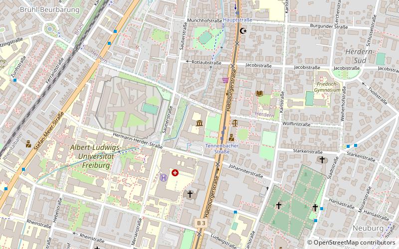Archäologische Sammlung location map