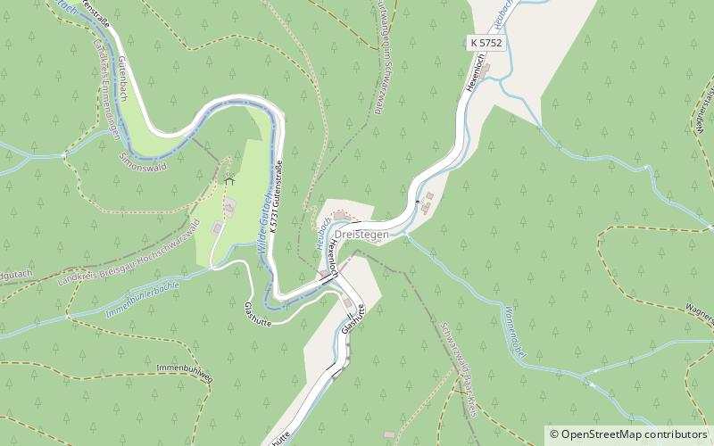 Hexenloch Mill location map