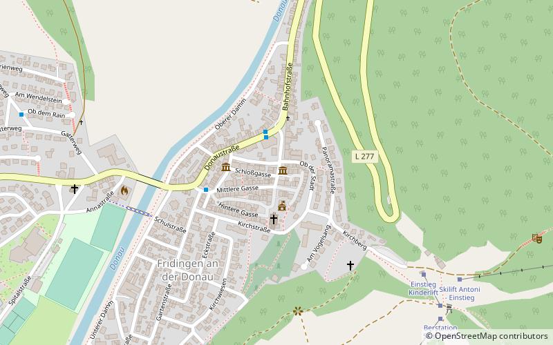 fridingen location map