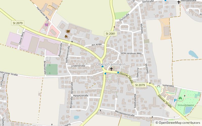Oberpframmern location map