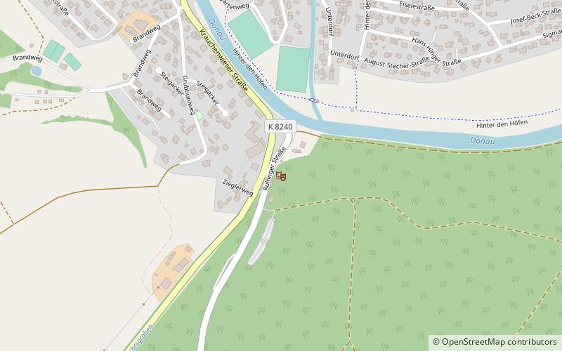 Waldbühne Sigmaringendorf location map