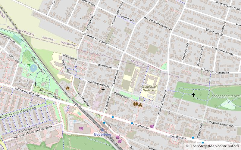 Neubiberg location map