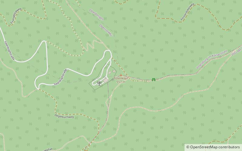 Totenkopf Hill location map