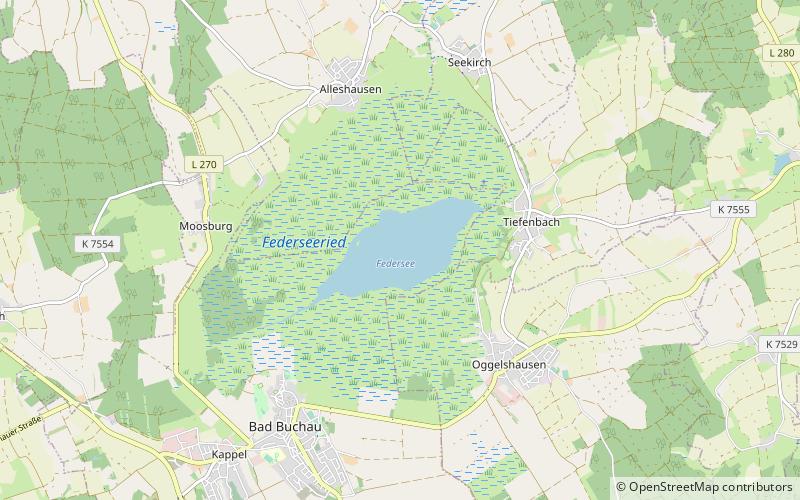 Lago Feder location map