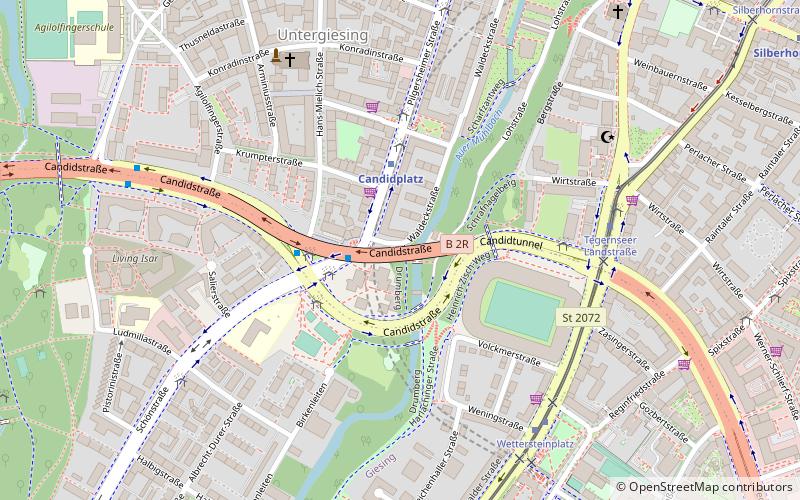 Candidstraße location map