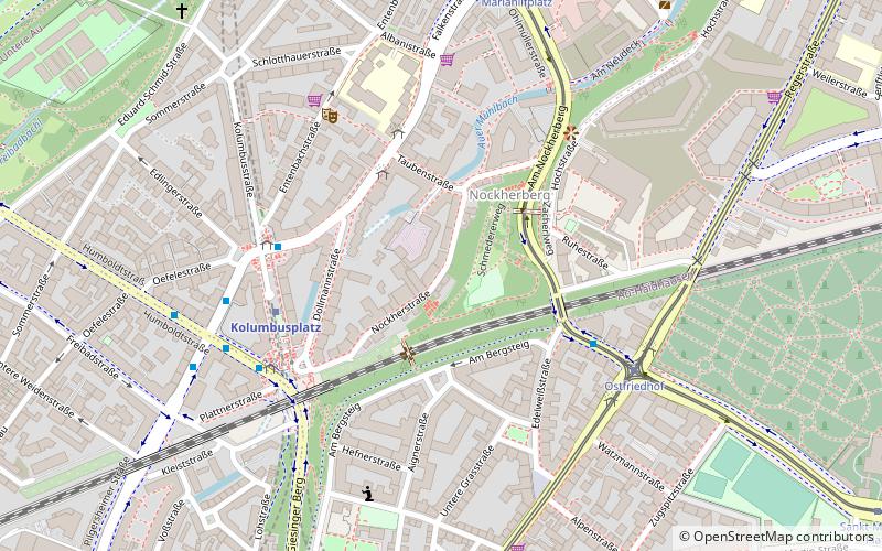 Nockherstraße location map