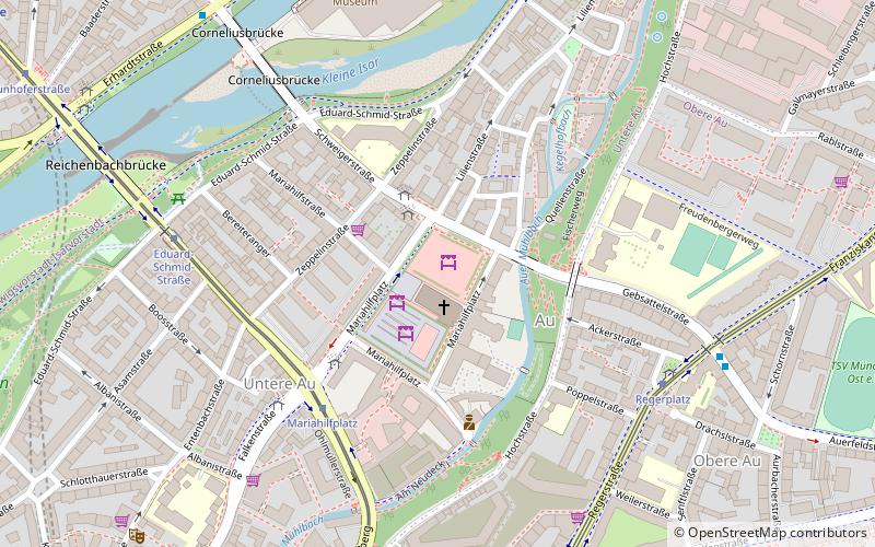 Mariahilfplatz location map