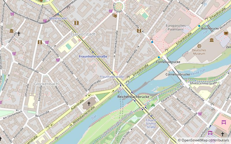 Fraunhoferstraße location map