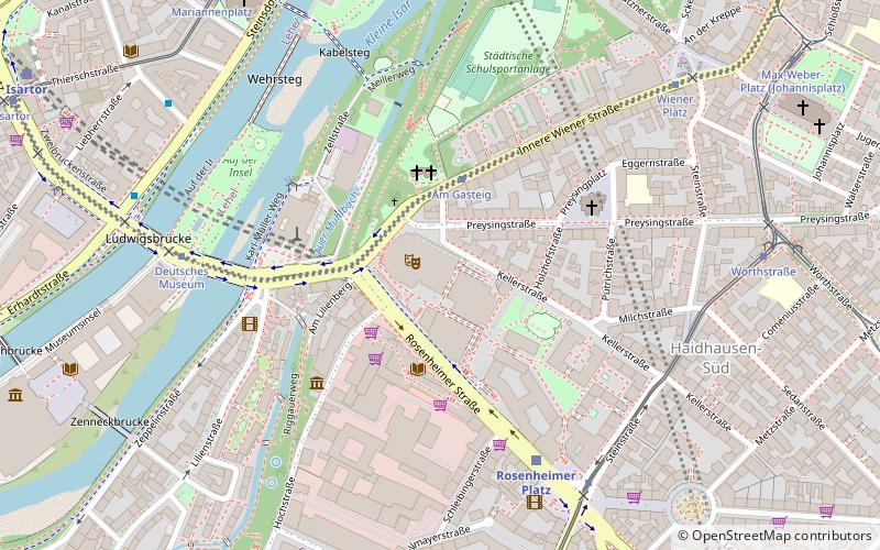 Gasteig location map