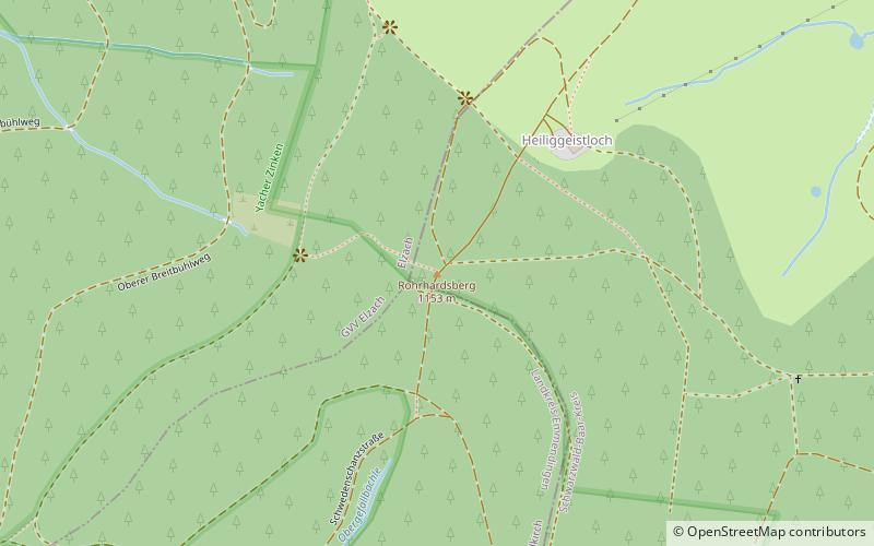 Rohrhardsberg location map