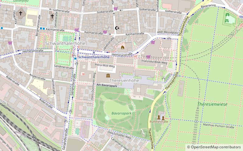 Verkehrszentrum location map