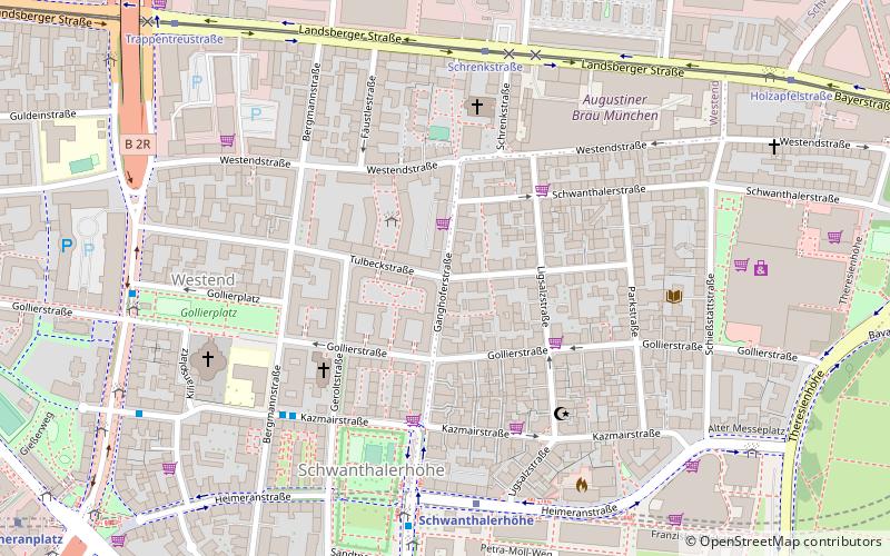 Tulbeckstraße location map