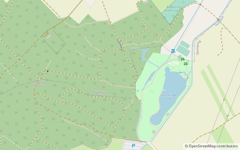 MIttelalterlicher Burgstall Parsberg location map