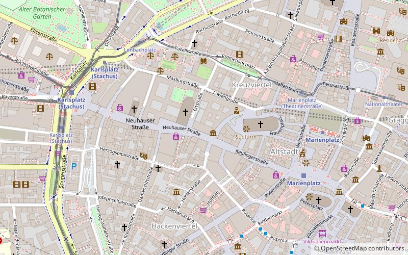 Augustinerkirche location map
