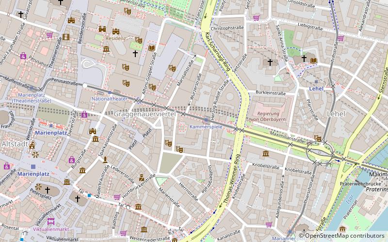 Kammerspiele location map