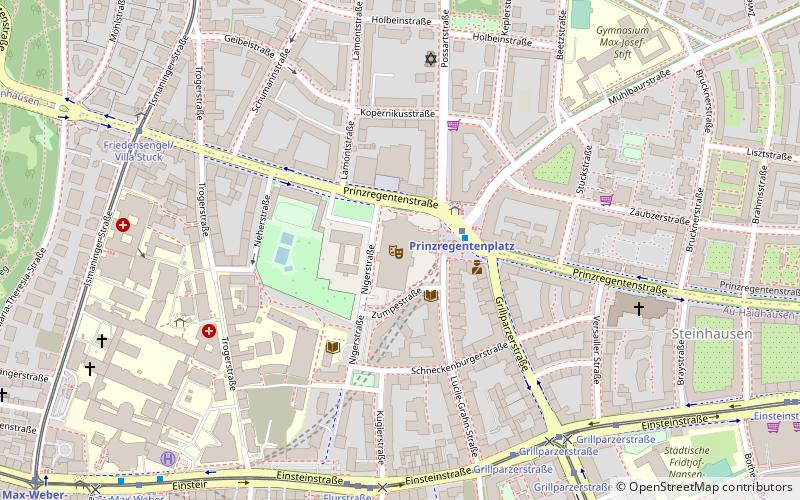 Prinzregententheater location map
