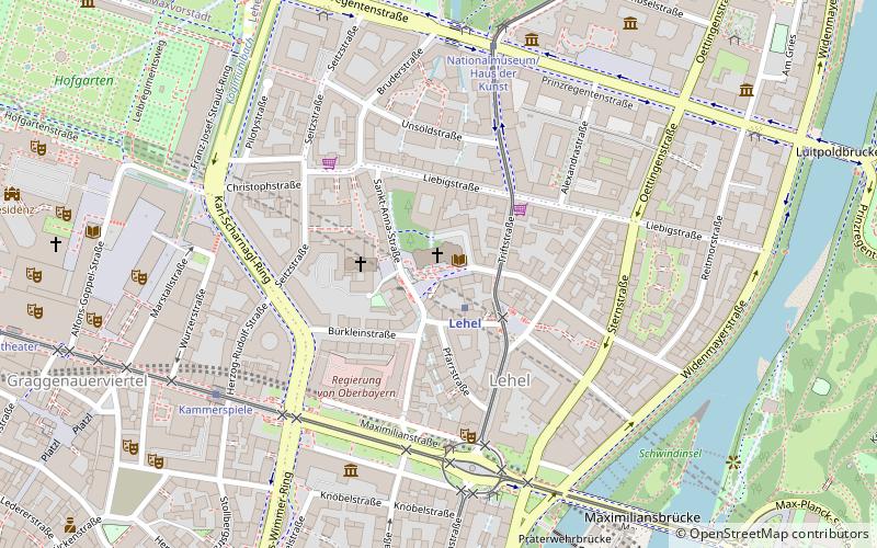 St. Anna Platz location map
