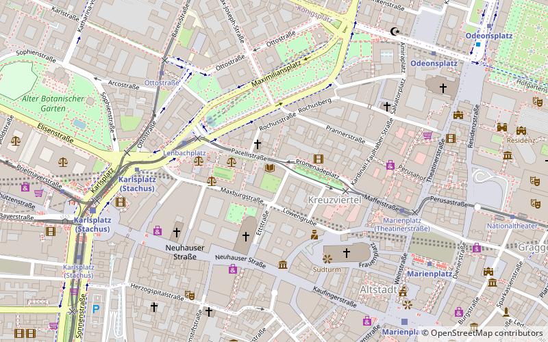 Karmelitenkirche location map