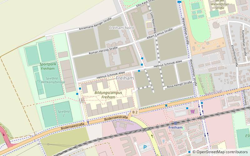 Freiham location map