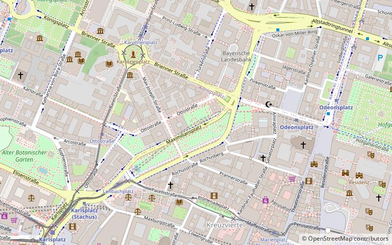 Nornenbrunnen location map