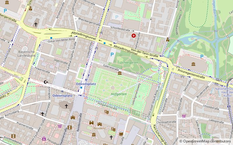 Kunstverein München location map