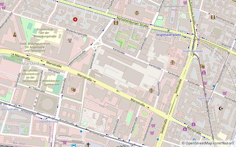 Spaten location map