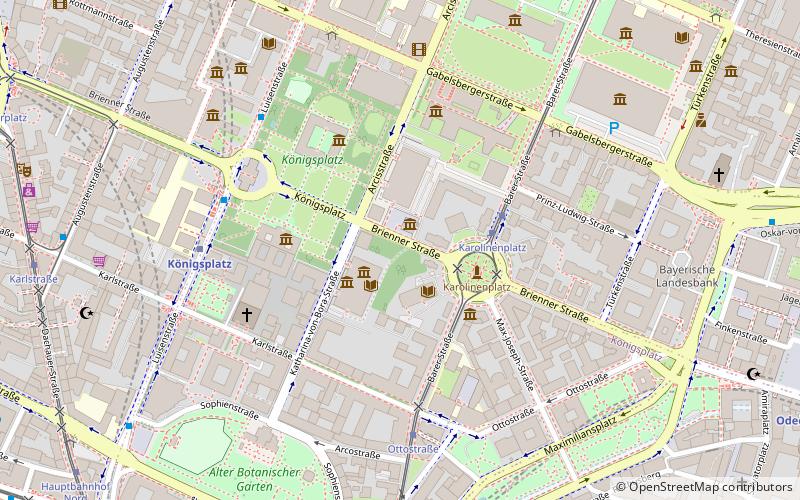 Brienner Straße location map