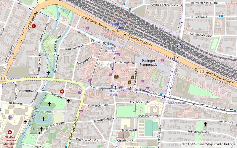 Pasing Viktualienmarkt location map