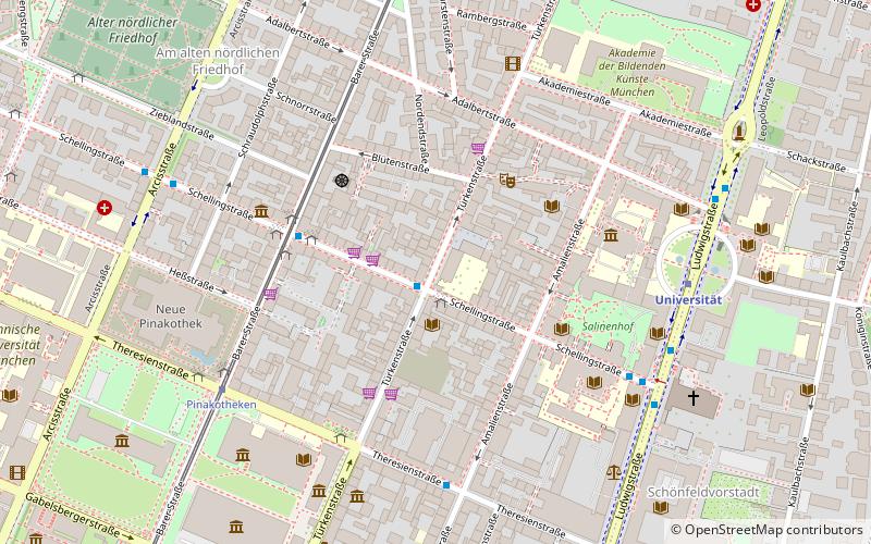 Türkenstraße location map