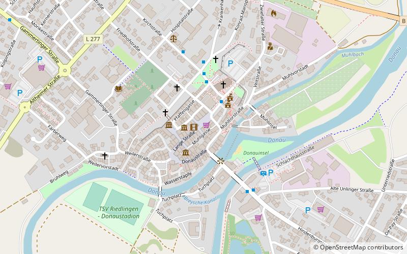 Riedlingen location map