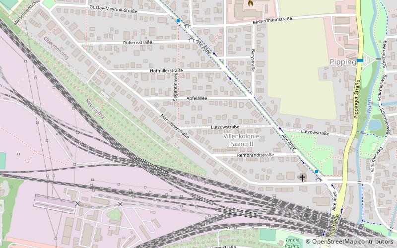 Villenkolonie Pasing II location map