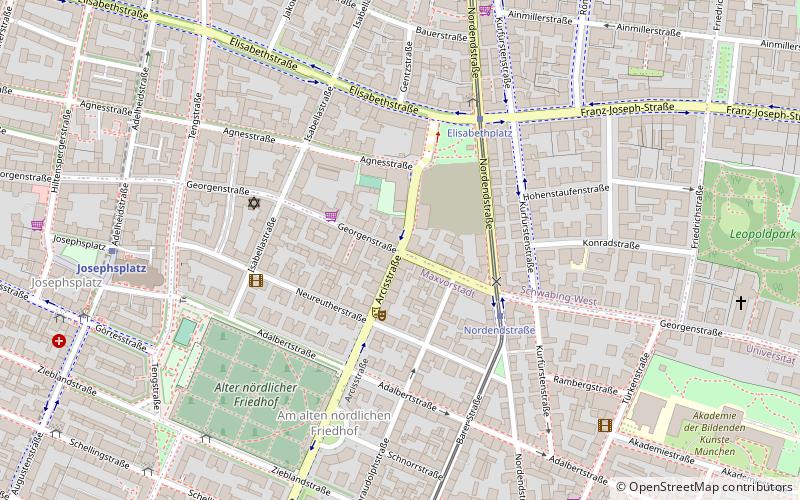 Georgenstraße location map