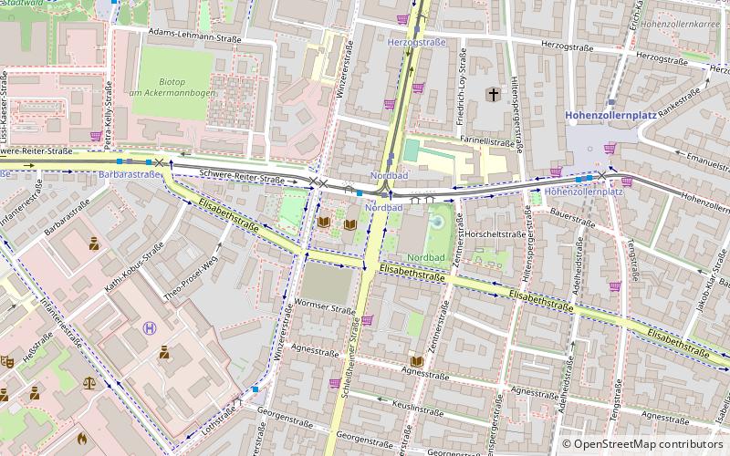 Stadtarchiv München location map