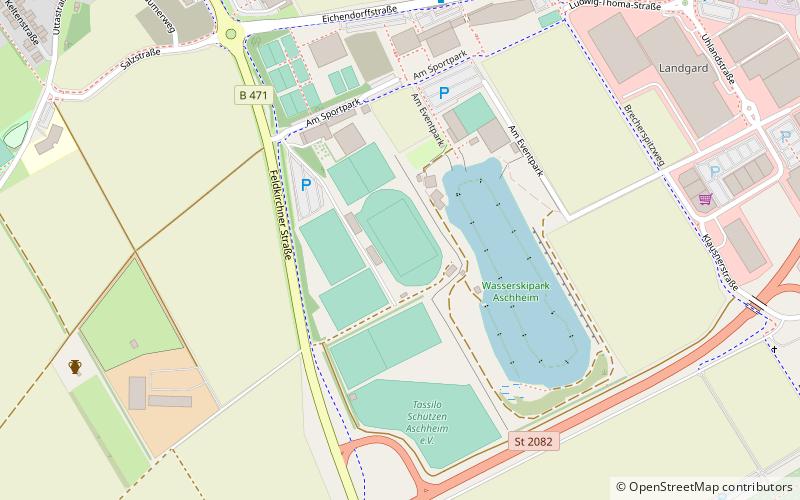 Sportpark Aschheim location map