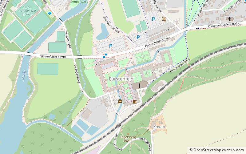 Abbaye de Fürstenfeld location map