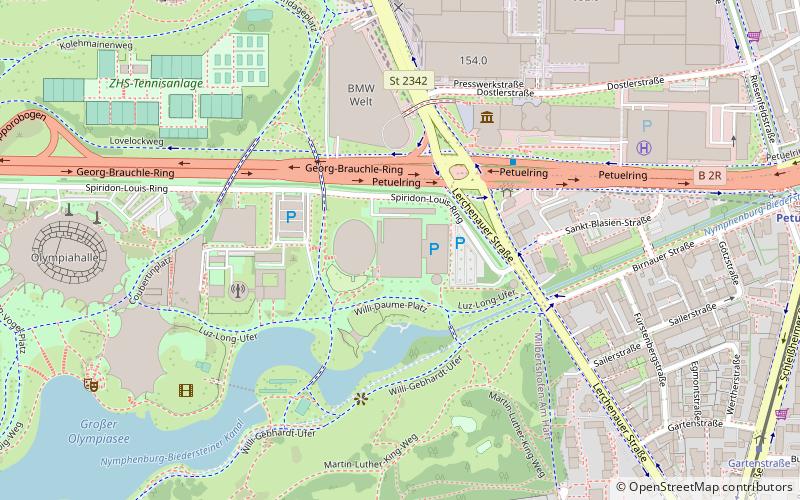 Olympia-Eissportzentrum location map