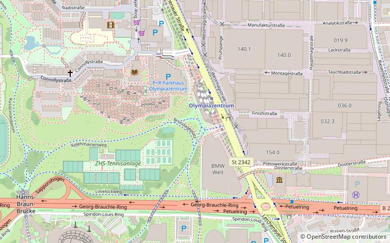 Brundageplatz location map