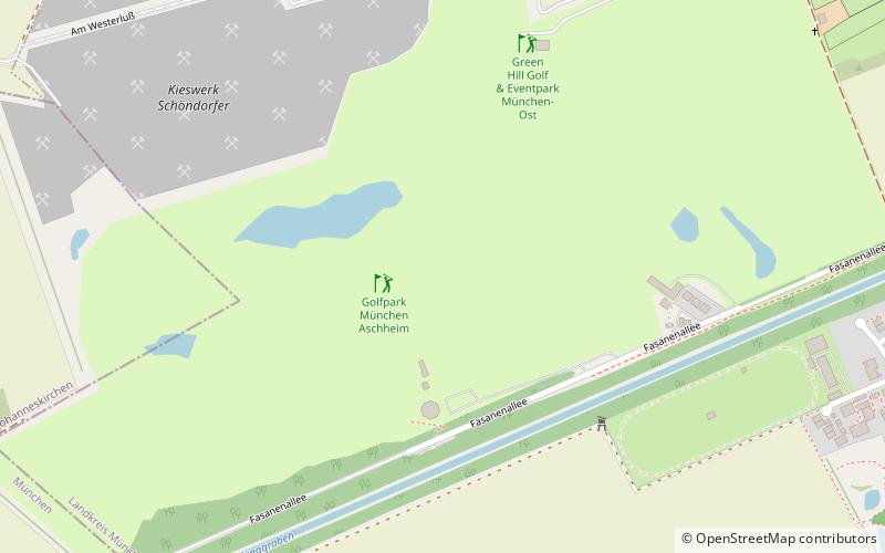 Golfpark München Aschheim location map