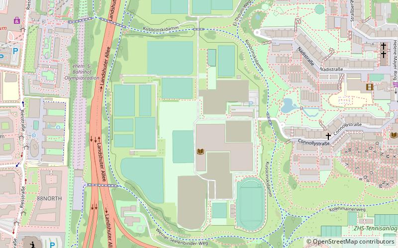 Zentrale Hochschulsportanlage location map