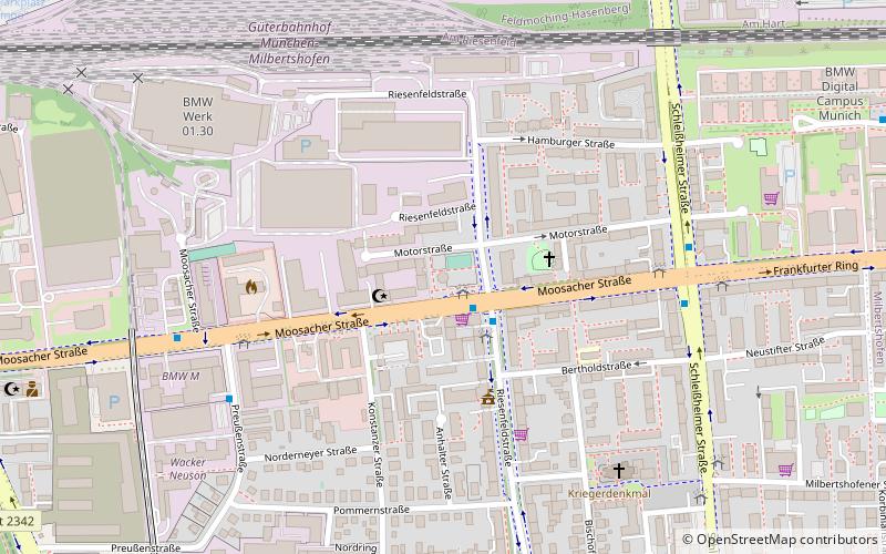 Anhalter Platz location map