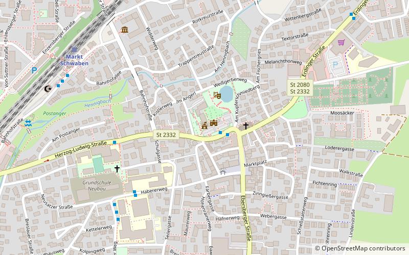 city hall markt schwaben location map
