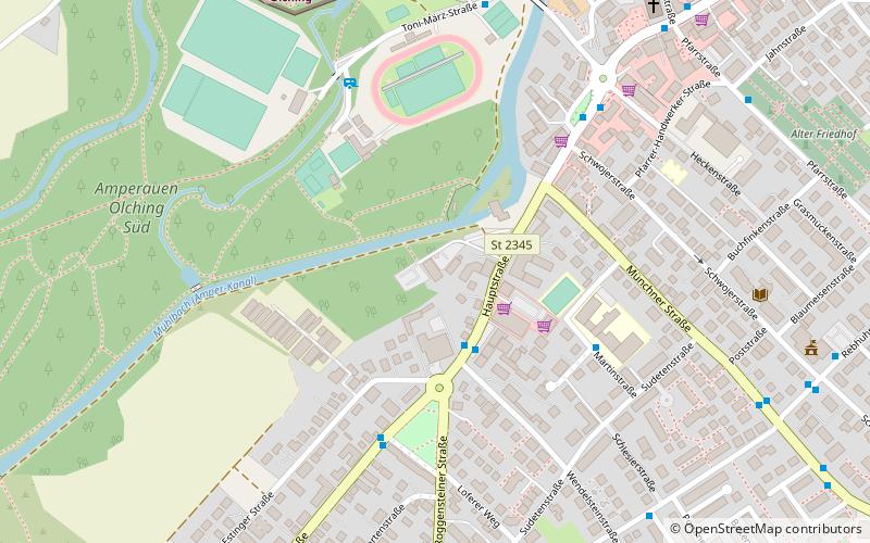 KOM Kulturzentrum Olching am Mühlbach location map