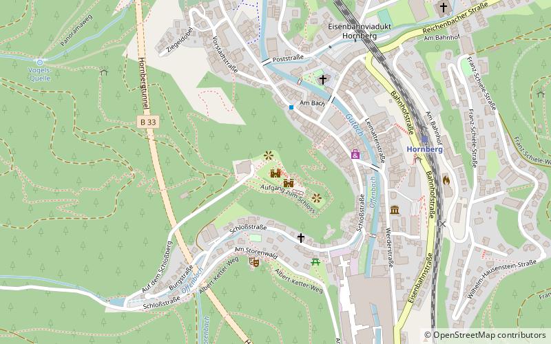 Schlossturm location map