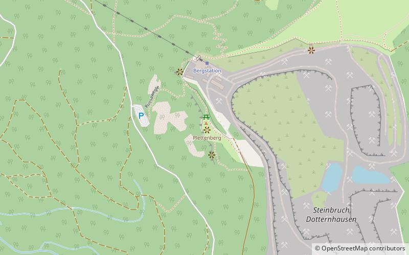 Plettenberg Mountain location map